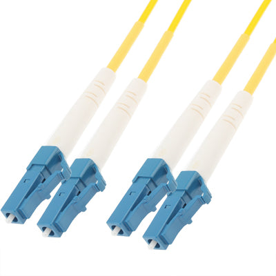 Ponticello in fibra ottica monomodale dual-core LC-LC, lunghezza: 3 m, Dual-Core Single Mode Ponticello in fibra ottica monomodale dual-core LC-LC, lunghezza: 3 m, Dual-Core Single Mode